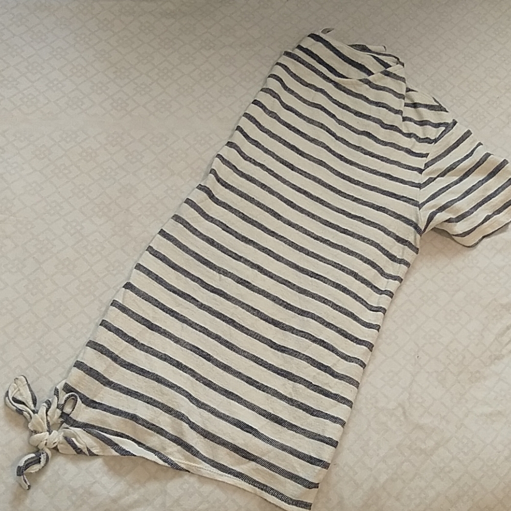 A striped comfort tee